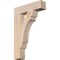 Ekena Millwork Olympic Block Smooth Bracket, Douglas Fir, 3 1/2"W x 16"D x 24"H BKT04X16X24OLY05SDF - alternate 1